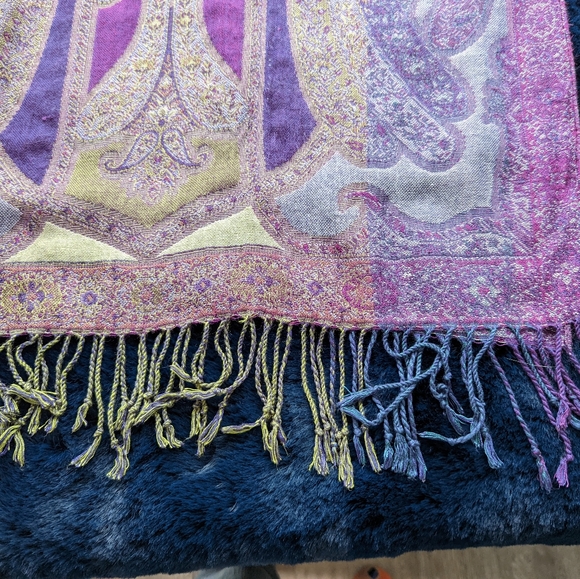 Rectangular scarf / shawl - Picture 5 of 6
